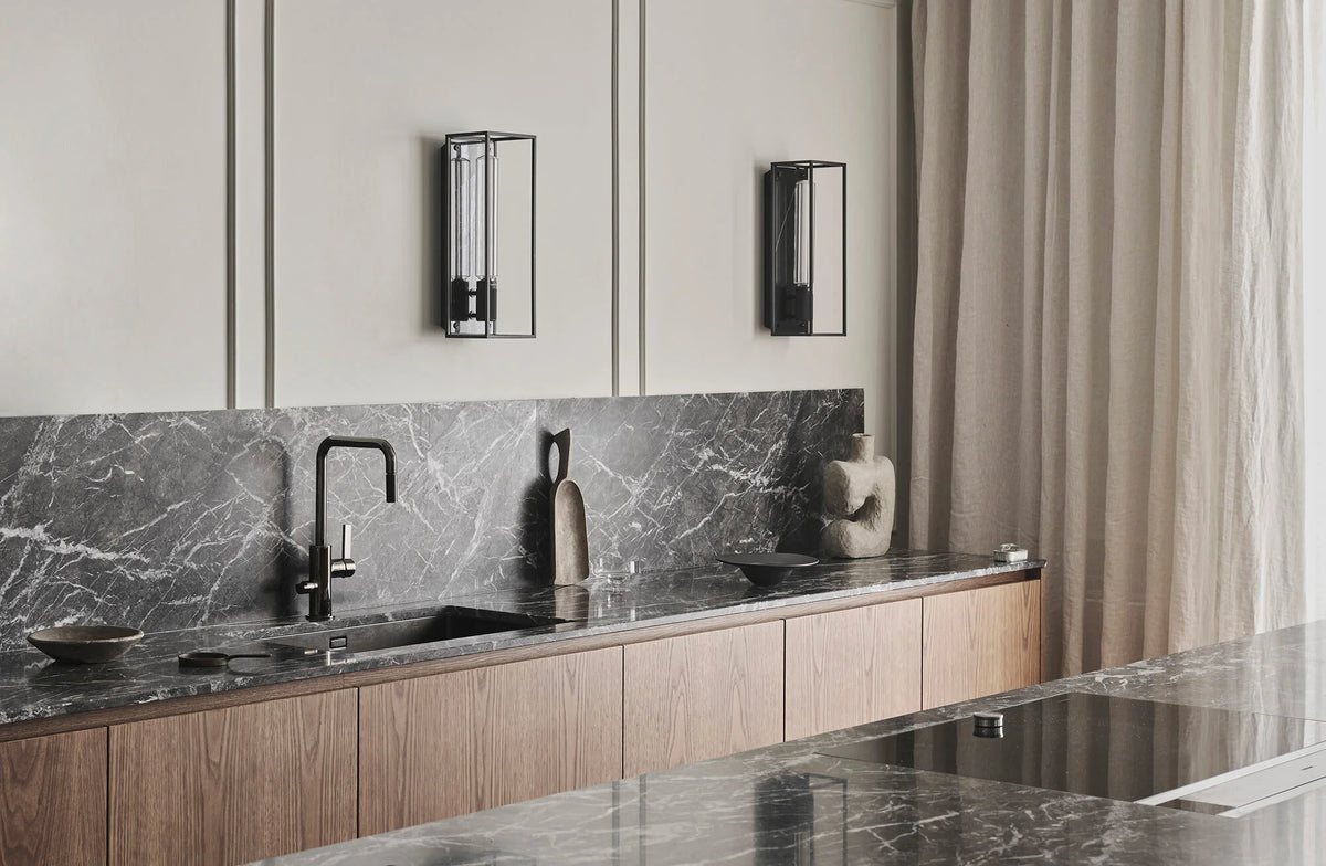 Warm Oak & Soft Beige Nordic Kitchen with Timeless Elegance
