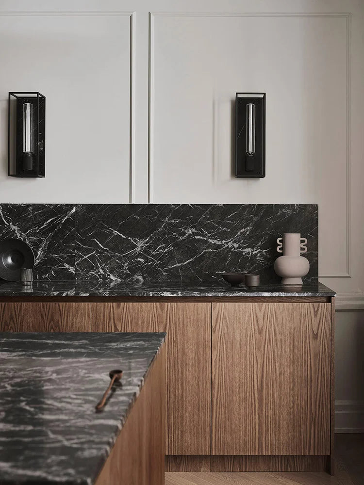 Warm Oak & Soft Beige Nordic Kitchen with Timeless Elegance