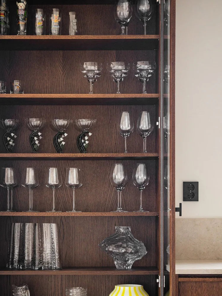 Warm Walnut & Black Kitchen