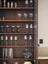 Warm Walnut & Black Kitchen