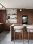 Warm Walnut & Black Kitchen