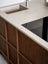 Warm Walnut & Black Kitchen