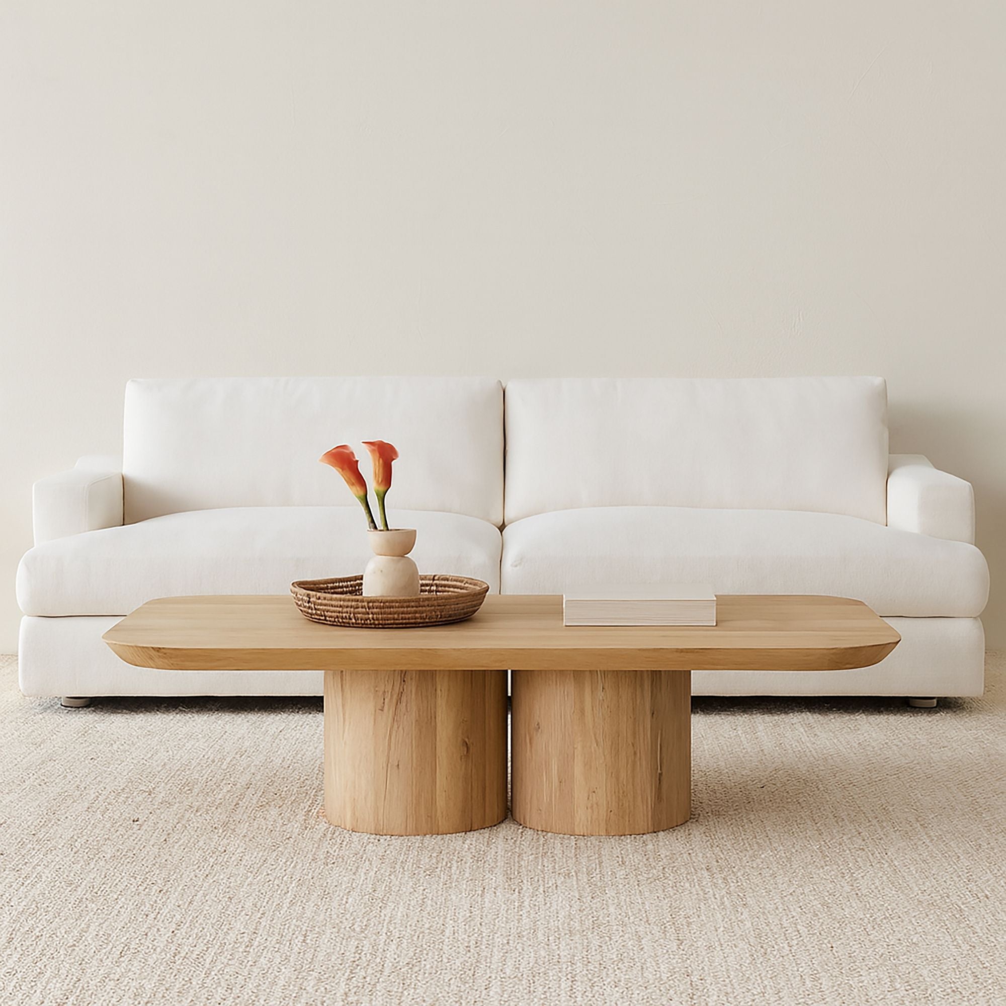 Weston Blonde Oak Coffee Table