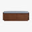 Weston Walnut Shoe Rack Bench