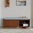 Weston Walnut Shoe Rack Bench
