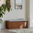 Weston Walnut Shoe Rack Bench
