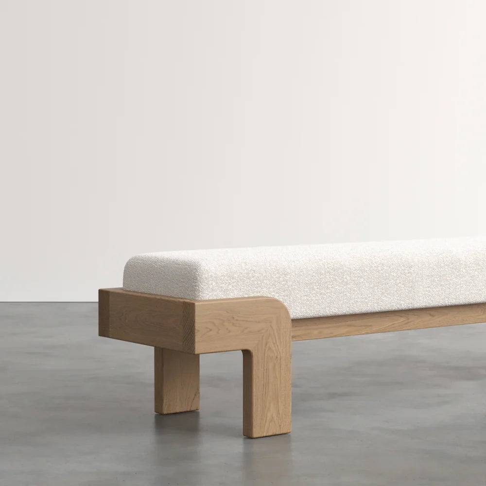 White Ortega Bench