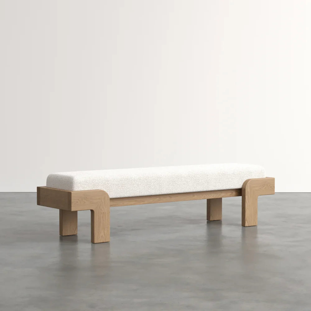 White Ortega Bench