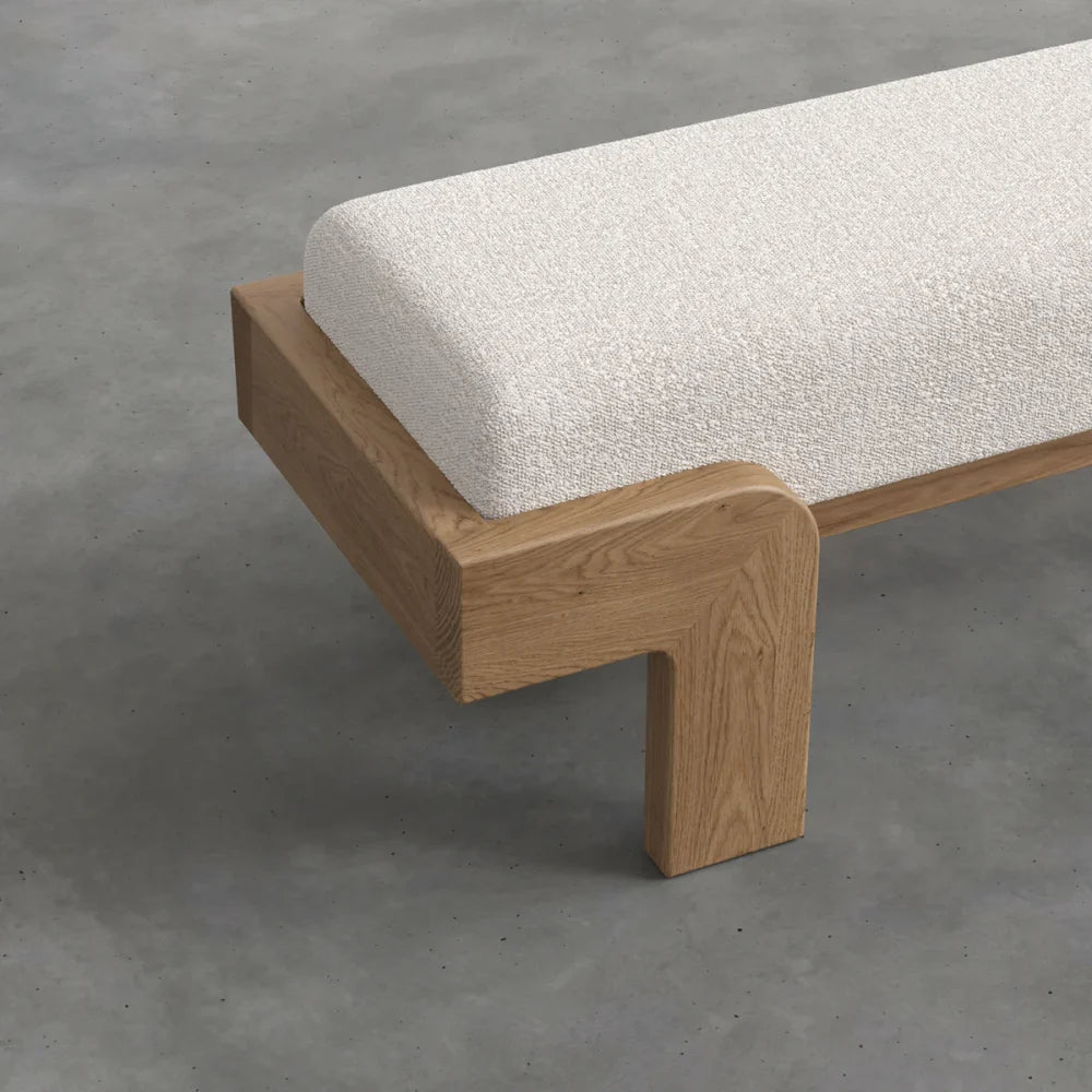 White Ortega Bench