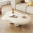 Wood Abstract Coffee Table