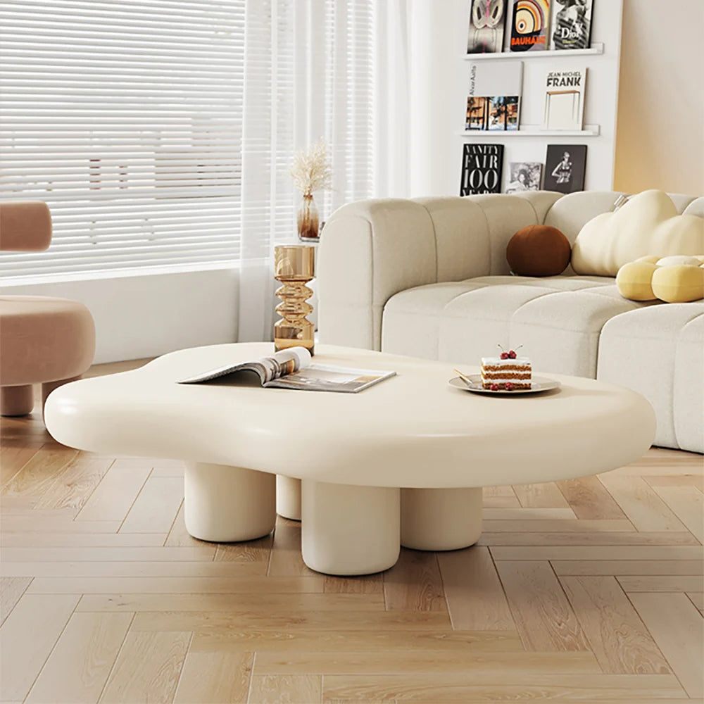 Wood Abstract Coffee Table
