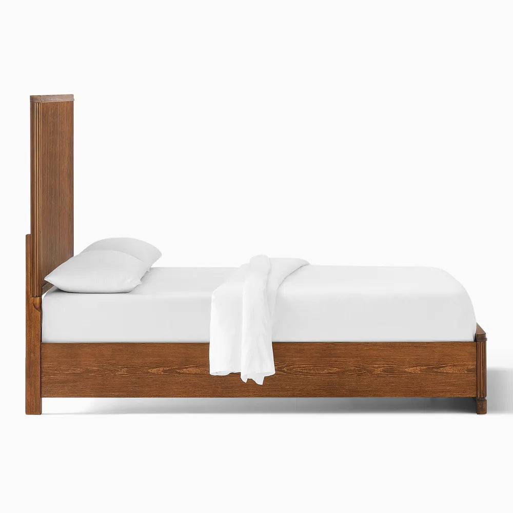 Cloudy Fluted Bed Frame