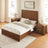 Cloudy Fluted Bed Frame