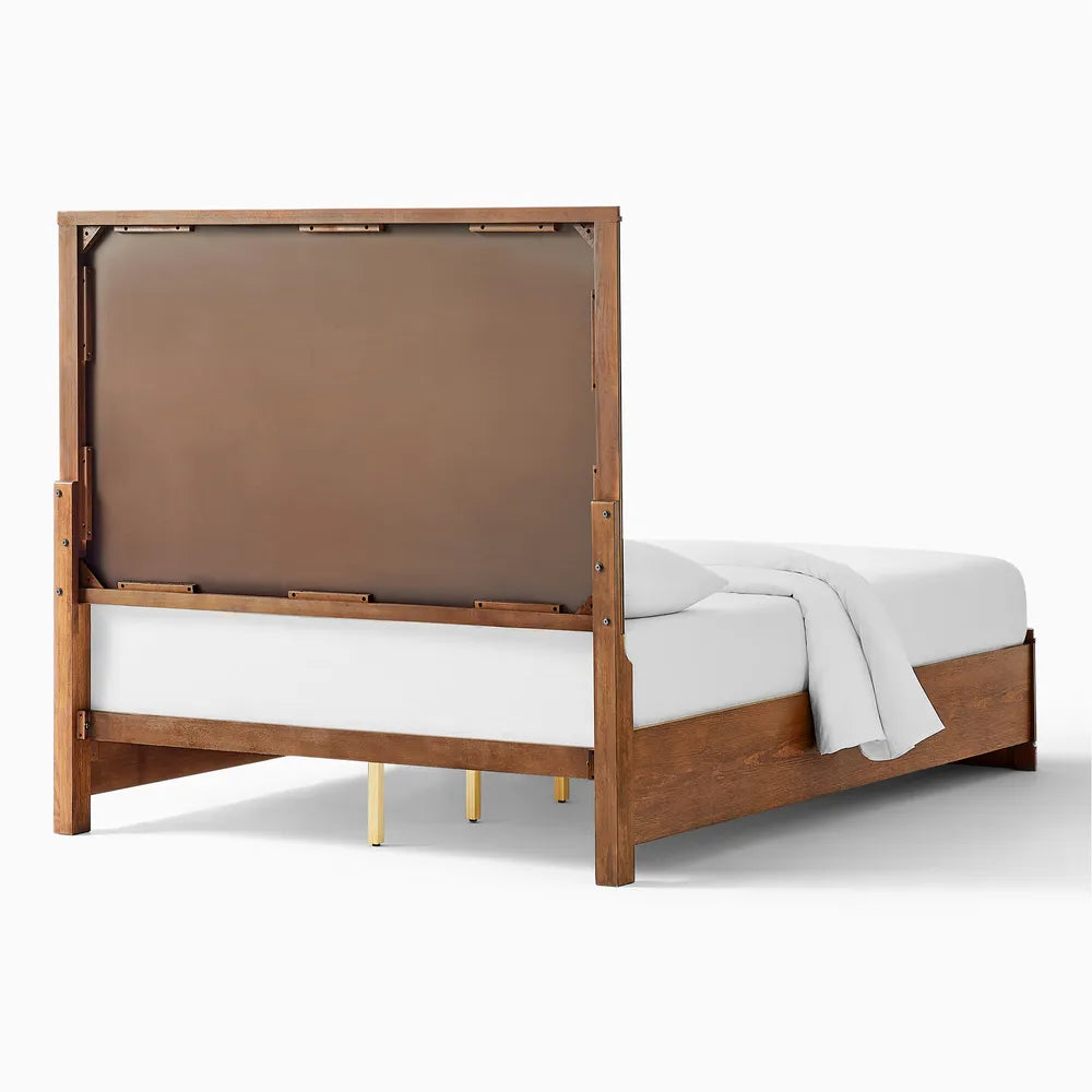 Cloudy Fluted Bed Frame