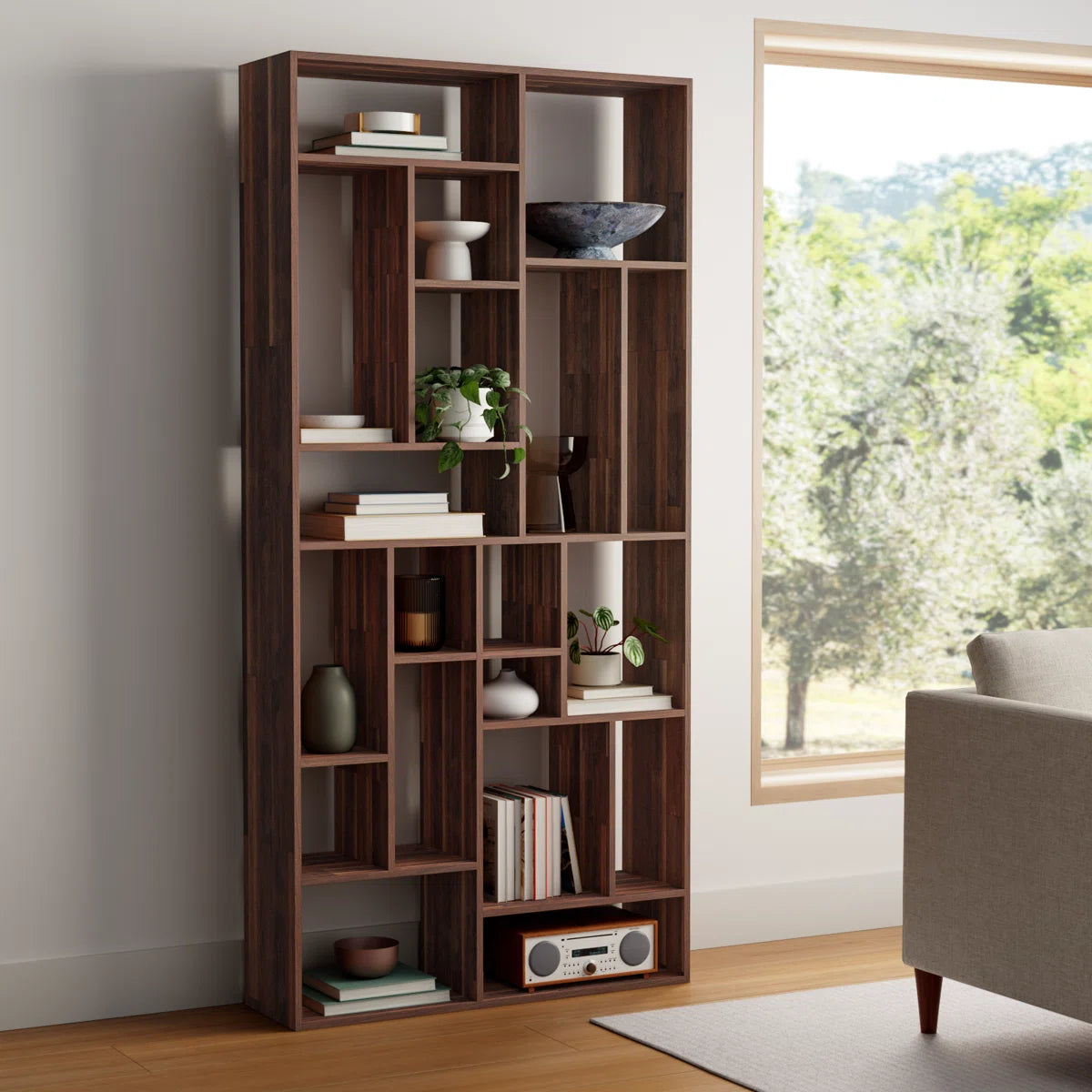 Geometric Bookcase