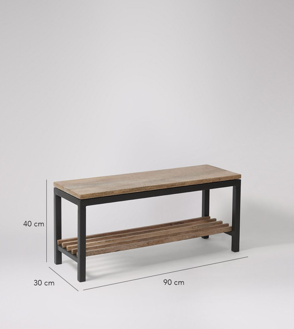 Zapio Bench & Shoe Rack
