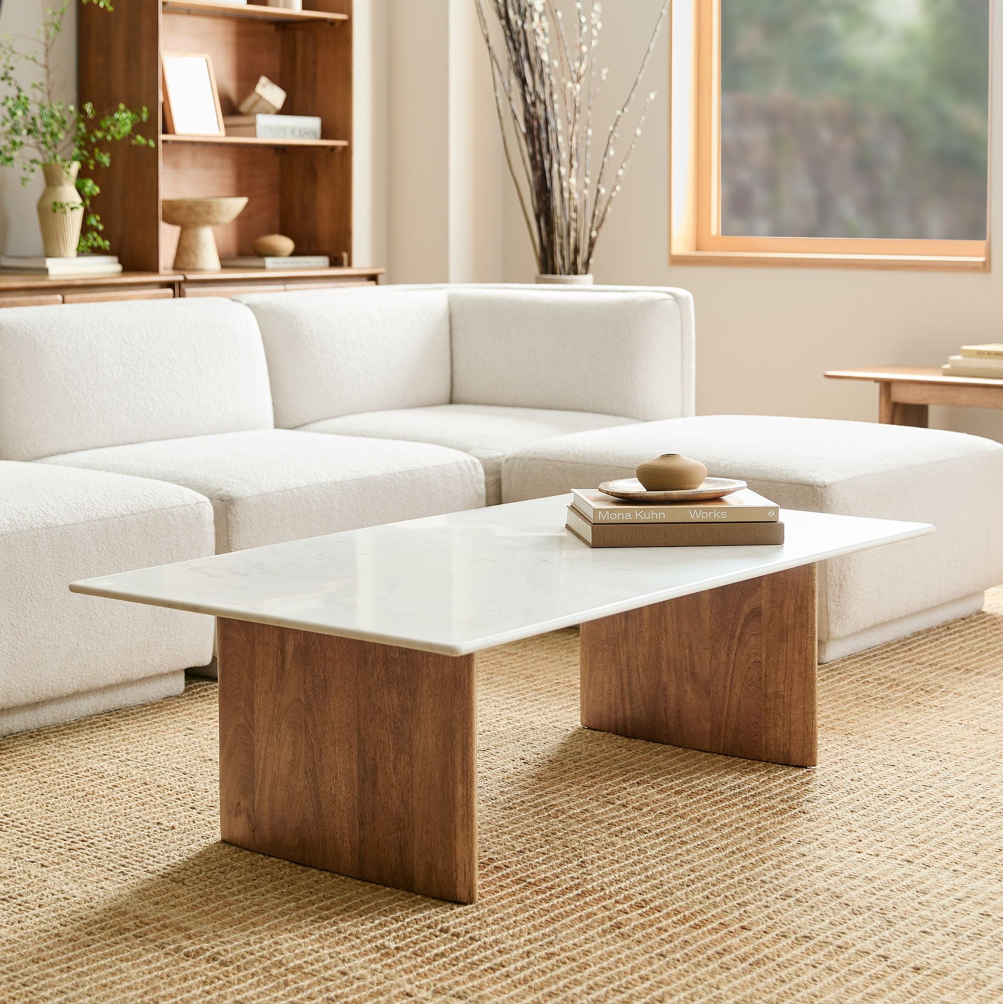 Anton Marble Accent Coffee Table