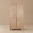 Buller Fluted White Oak Veneer Cabinet