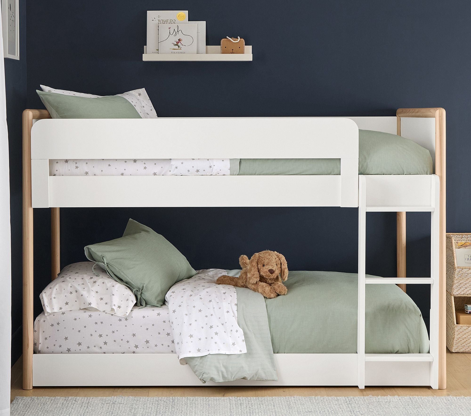 Merblin Twin-Over-Twin Low Bunk