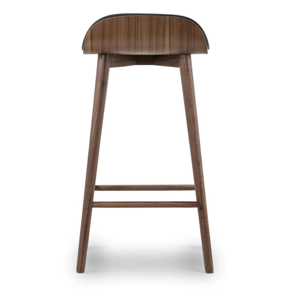 Morko Solid Wood Frame and Artifical Leather Seat