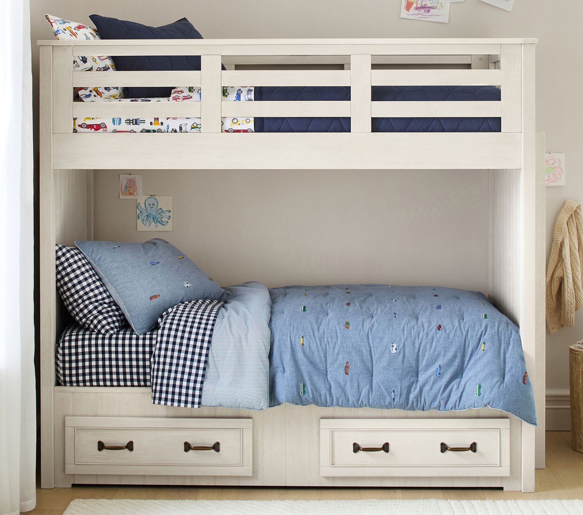 Bellber Twin-Over-Twin Bunk Bed