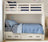 Bellber Twin-Over-Twin Bunk Bed