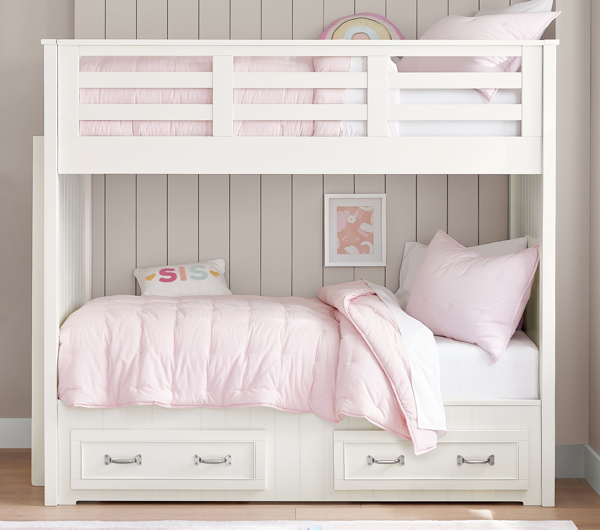 Bellber Twin-Over-Twin Bunk Bed