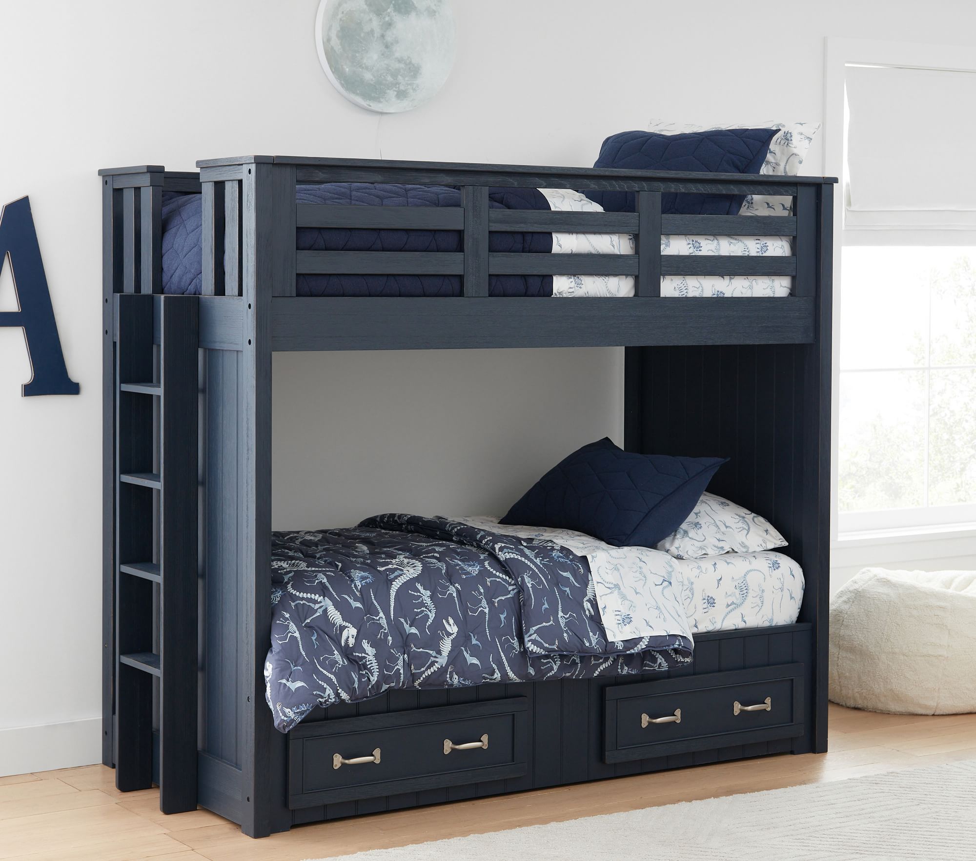 Bellber Twin-Over-Twin Bunk Bed
