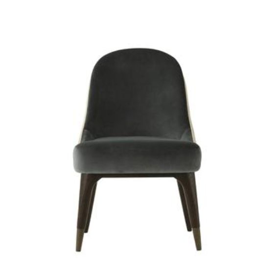 Black Corvet Dining Chair
