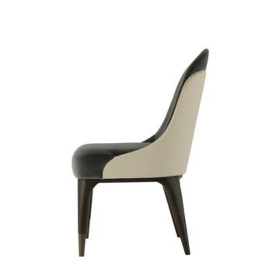 Black Corvet Dining Chair