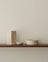 Dark Oak & Concrete Modern Scandinavian Kitchen with Natural Materials