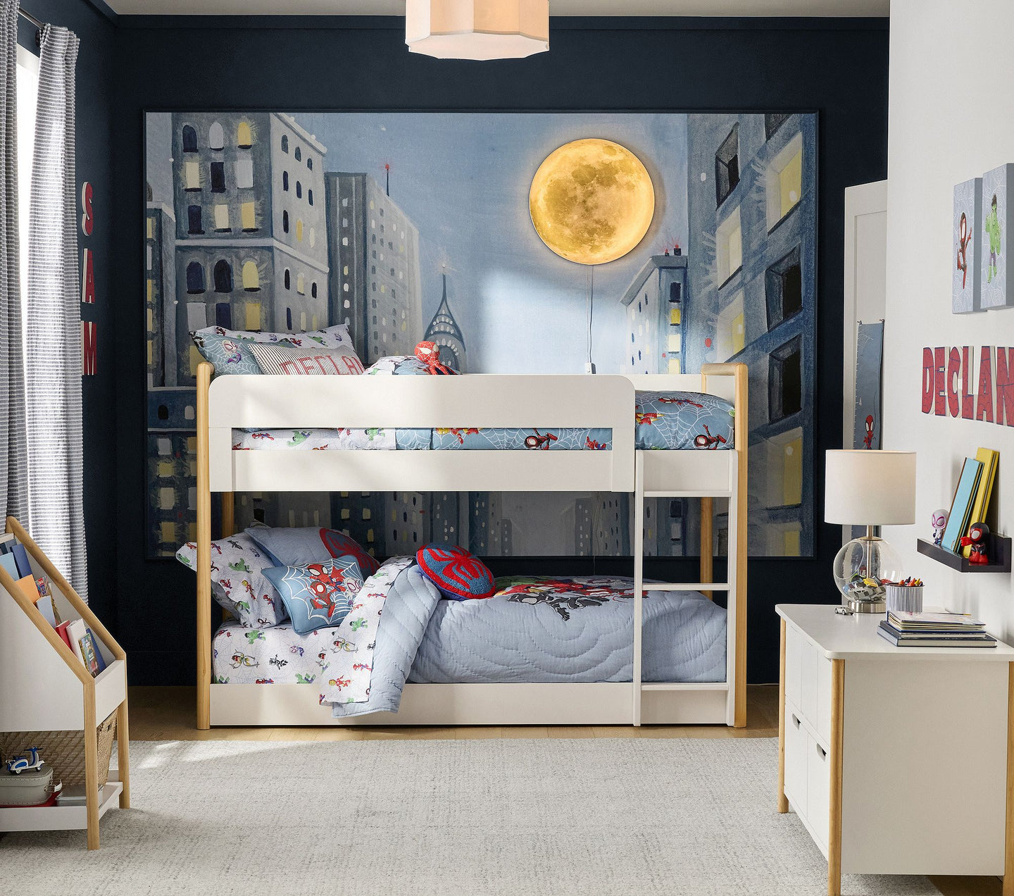 Merblin Twin-Over-Twin Low Bunk