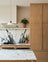 Contemporary Light Oak Scandinavian Kitchen with Natural Wood Finishes