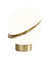 Modern Crescent Split Sphere Table Lamp