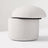 Cream Bouclé Storage Ottoman