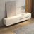 Korel Beige Fluted TV Stand