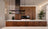 Modern Marble Island Kitchen