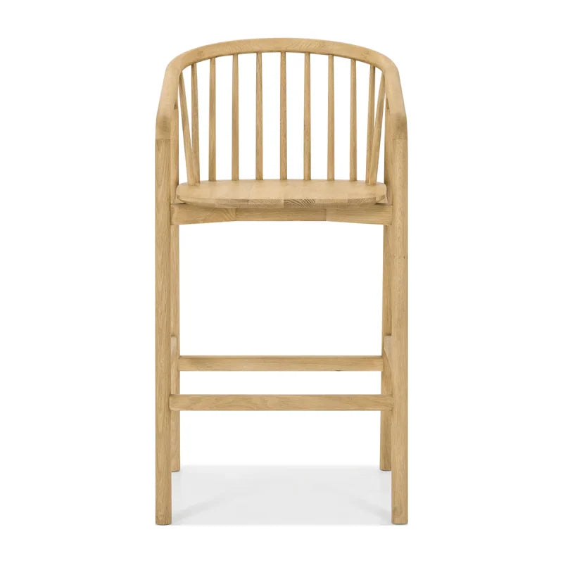 Golden Wood Barstool
