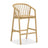 Golden Wood Barstool