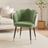 Green Velvet Accent Chair