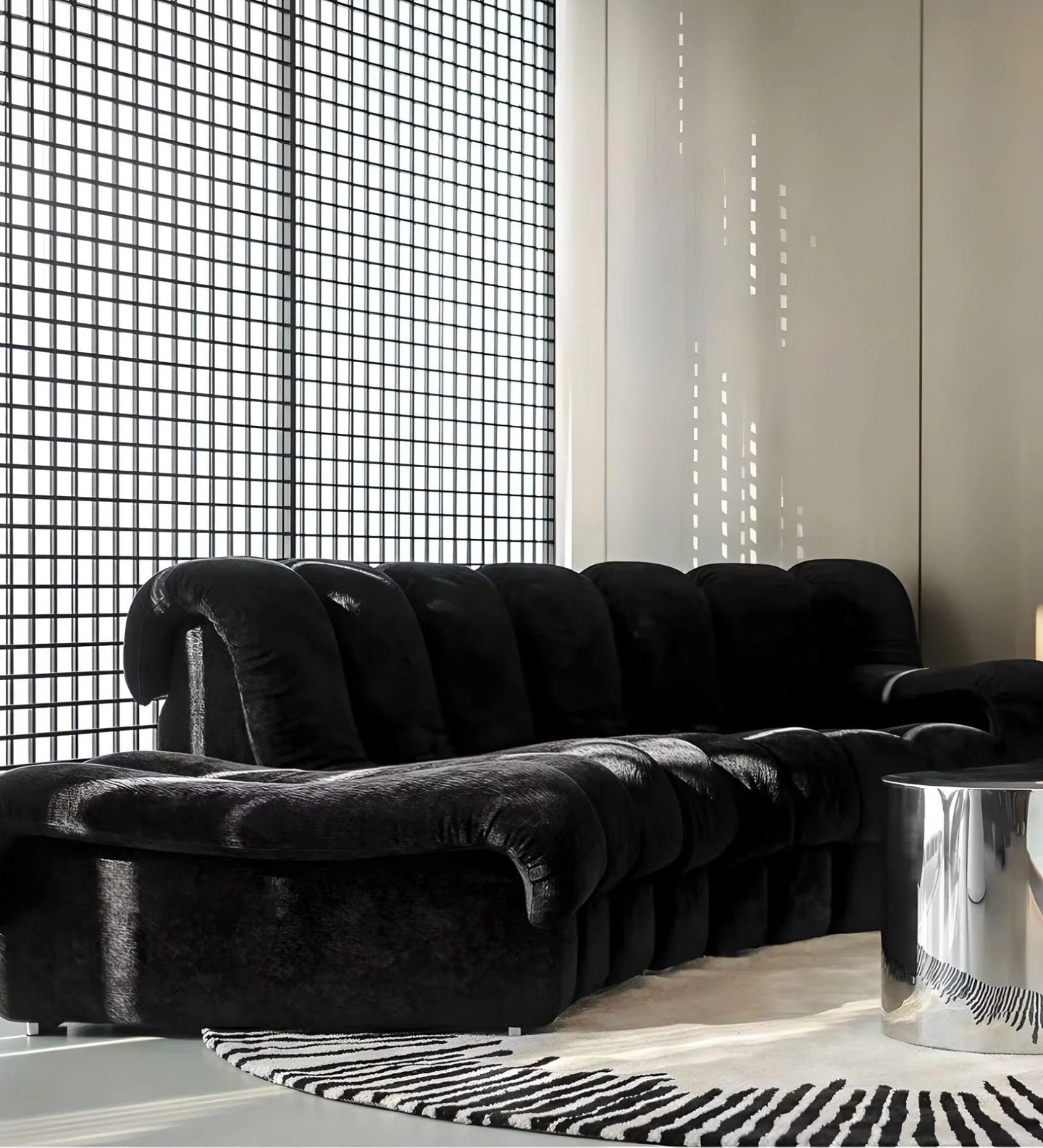 Minmeral Sleek Stainless Steel Partition Wall Panel Custom Size | Privacy Screen
