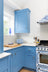 The Mediterranean Blue Shaker Kitchen