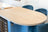 The Mediterranean Blue Shaker Kitchen