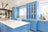 The Mediterranean Blue Shaker Kitchen