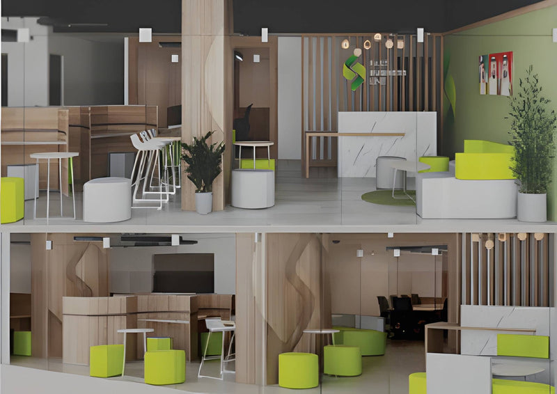 Complete Renovation of Business Center with a theme and concept aligned with the Fast Business Line (FBL)
