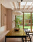 Contemporary Light Oak Scandinavian Kitchen with Natural Wood Finishes