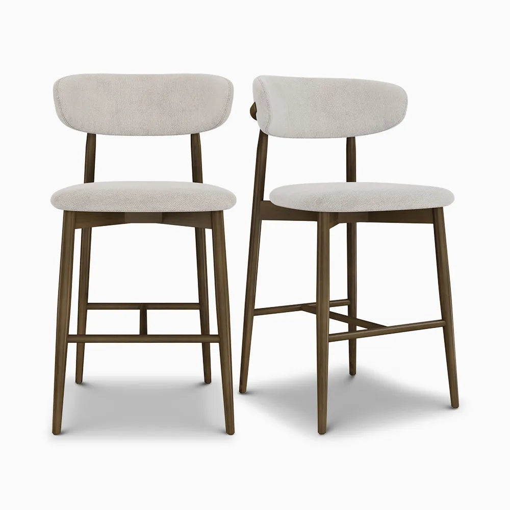Luiz Wood Bar Chair