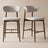 Luiz Wood Bar Chair
