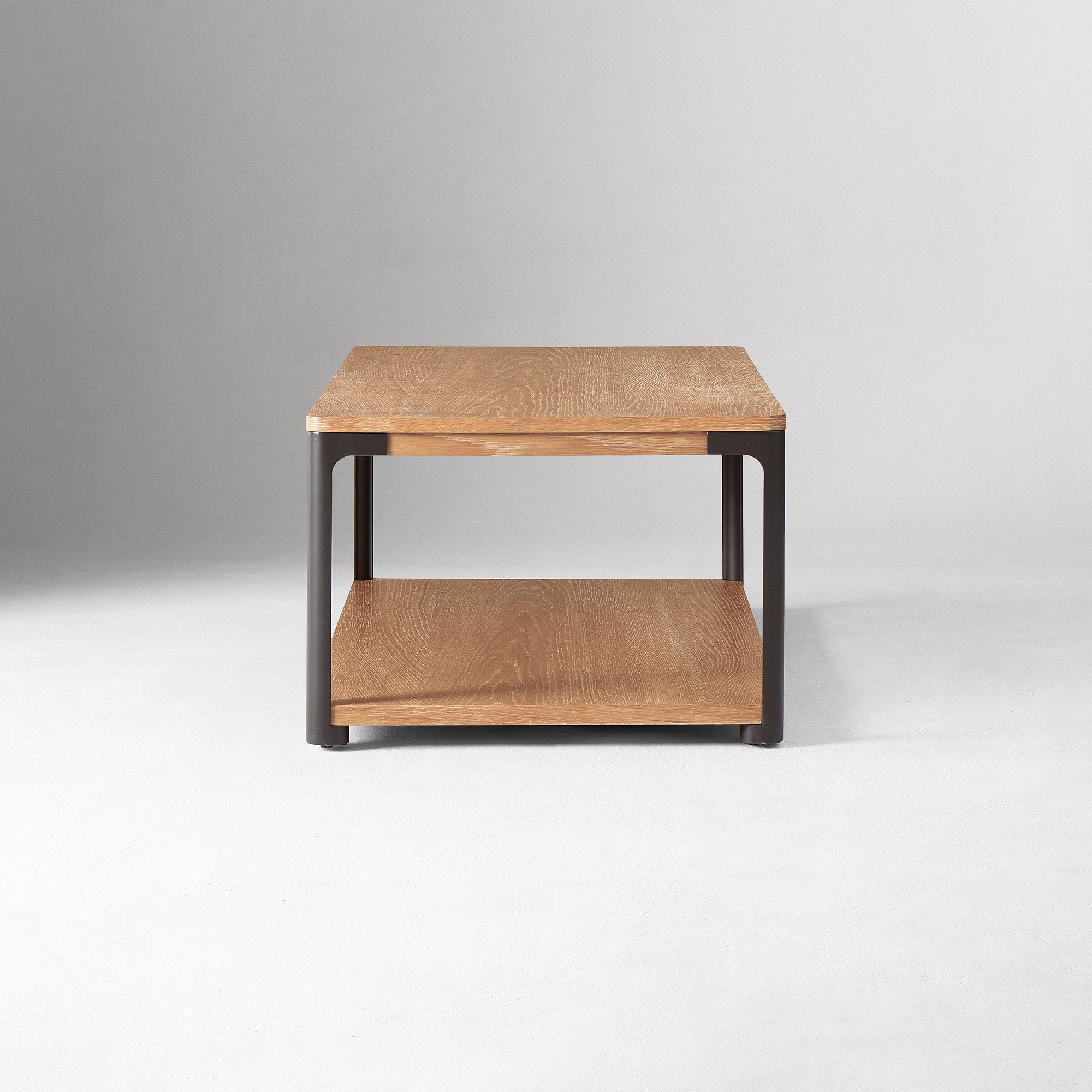 Macy Wood &amp; Metal Coffee Table