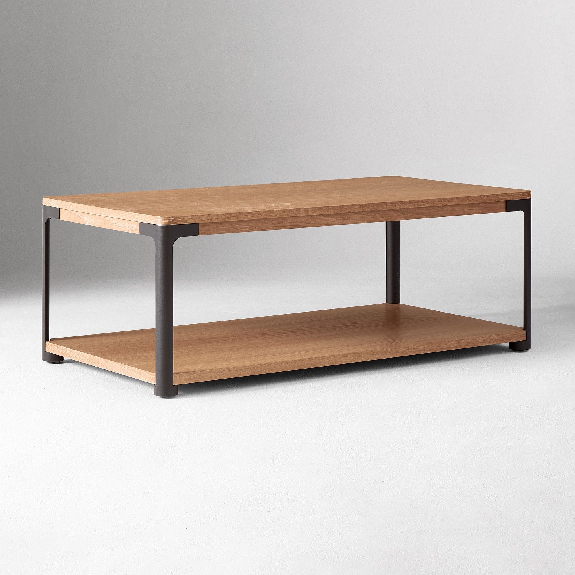 Macy Wood &amp; Metal Coffee Table
